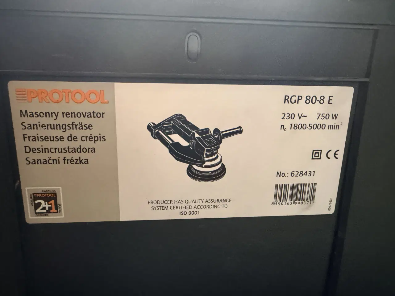 Billede 4 - Facadefræser Protool 