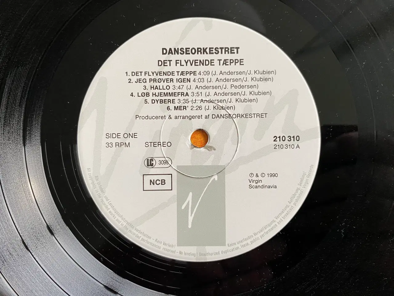 Billede 3 - LP. Danseorkestret – Det Flyvende Tæppe