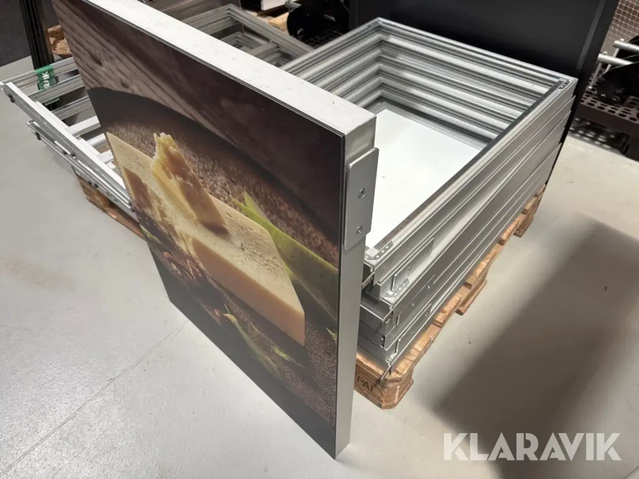 Billede 8 - Displays 4 styk foldbare, 8 styk enkelt sider, 4 sider.