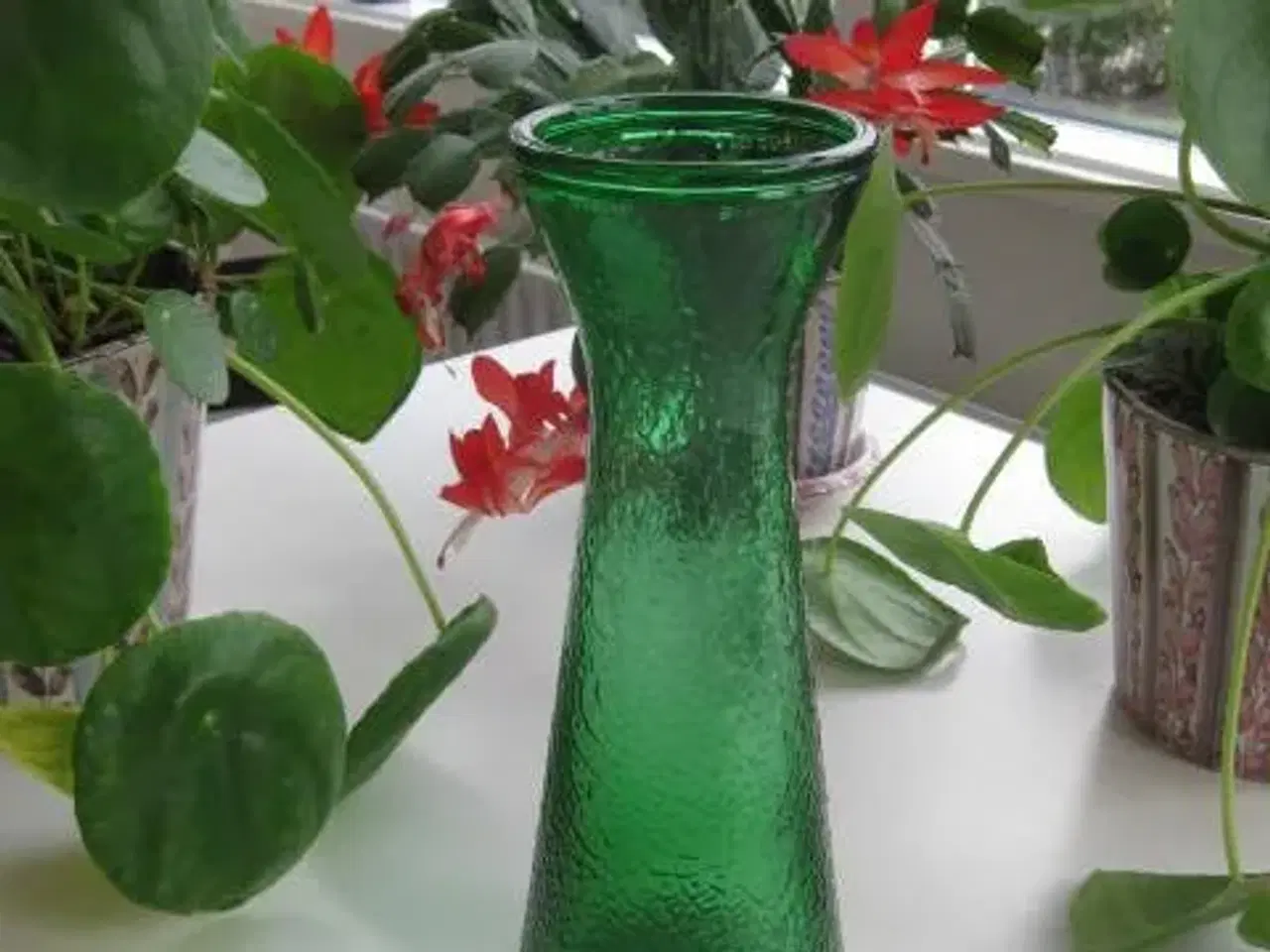 Billede 1 - Hyacintglas  gl.  Holmegård