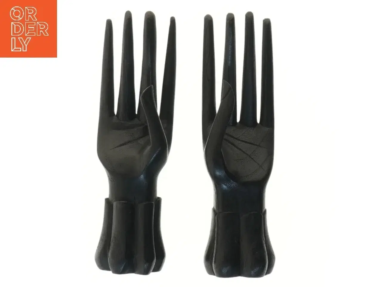 Billede 2 - Dekorative træhånd skulpturer (str. 20 cm)