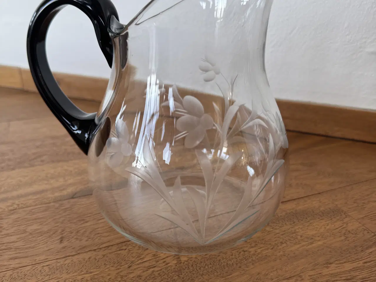 Billede 2 - Holmegaard kande og 7 glas