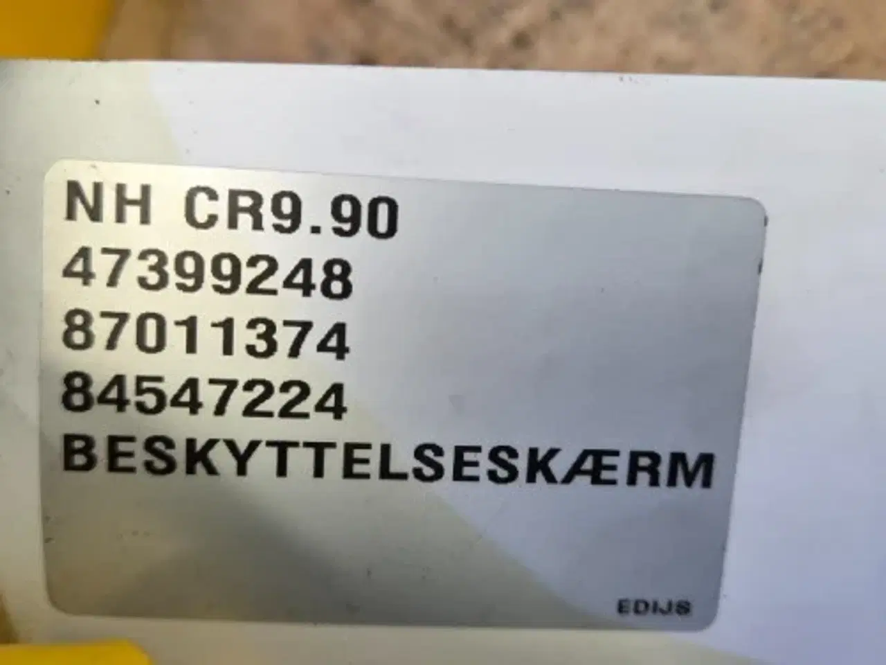 Billede 7 - New Holland CR9.90 Beskyttelseskærm 47399248