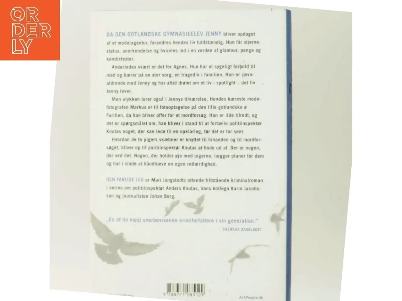 Billede 3 - Den farlige leg : kriminalroman af Mari Jungstedt (Bog)