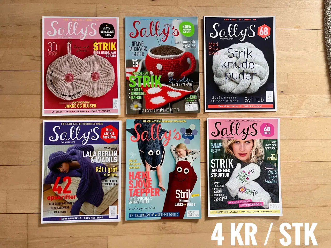 Billede 1 - Strikkeopskrifter 34 kataloger