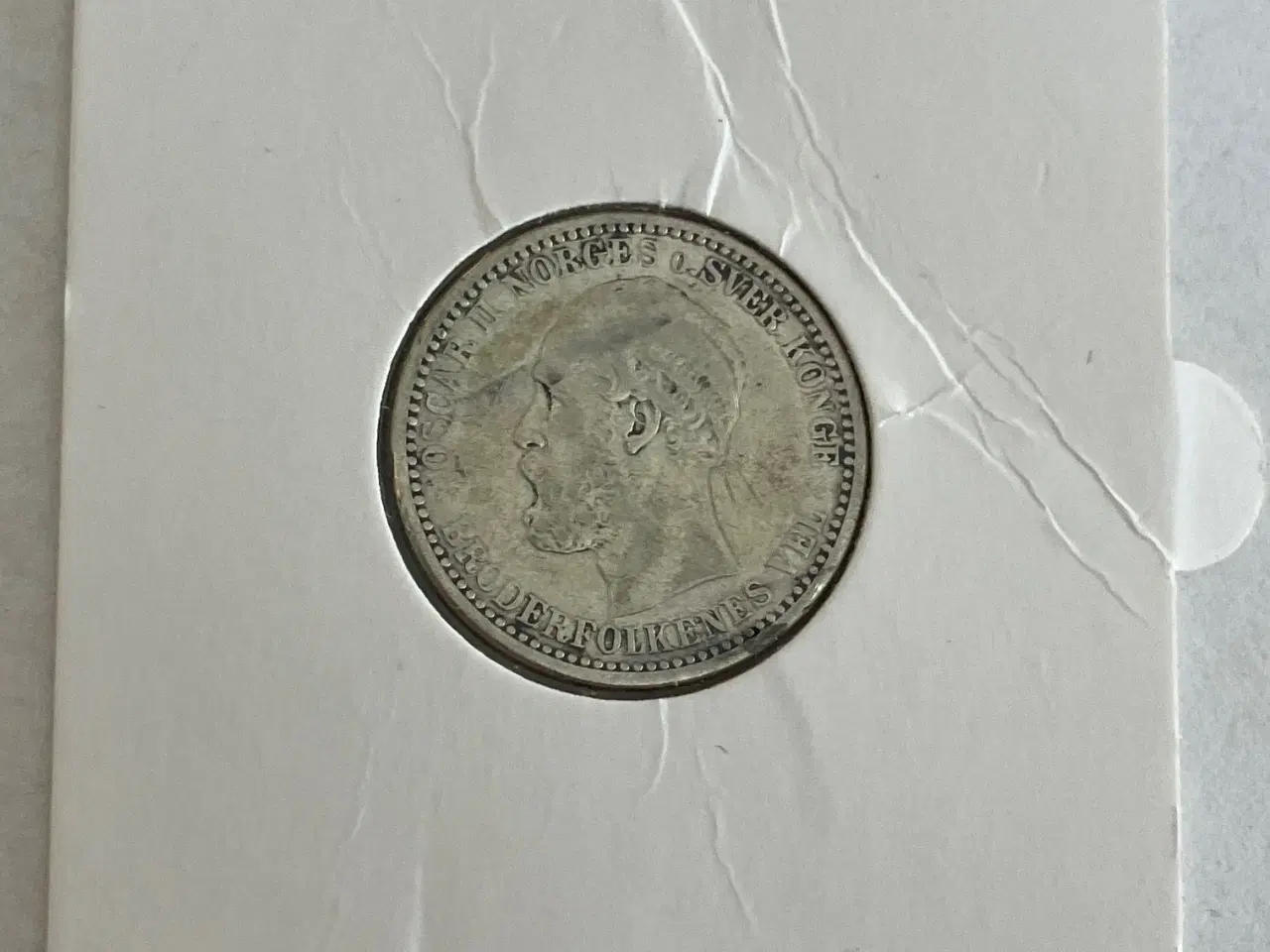 Billede 2 - 50 Øre 1901 Norge