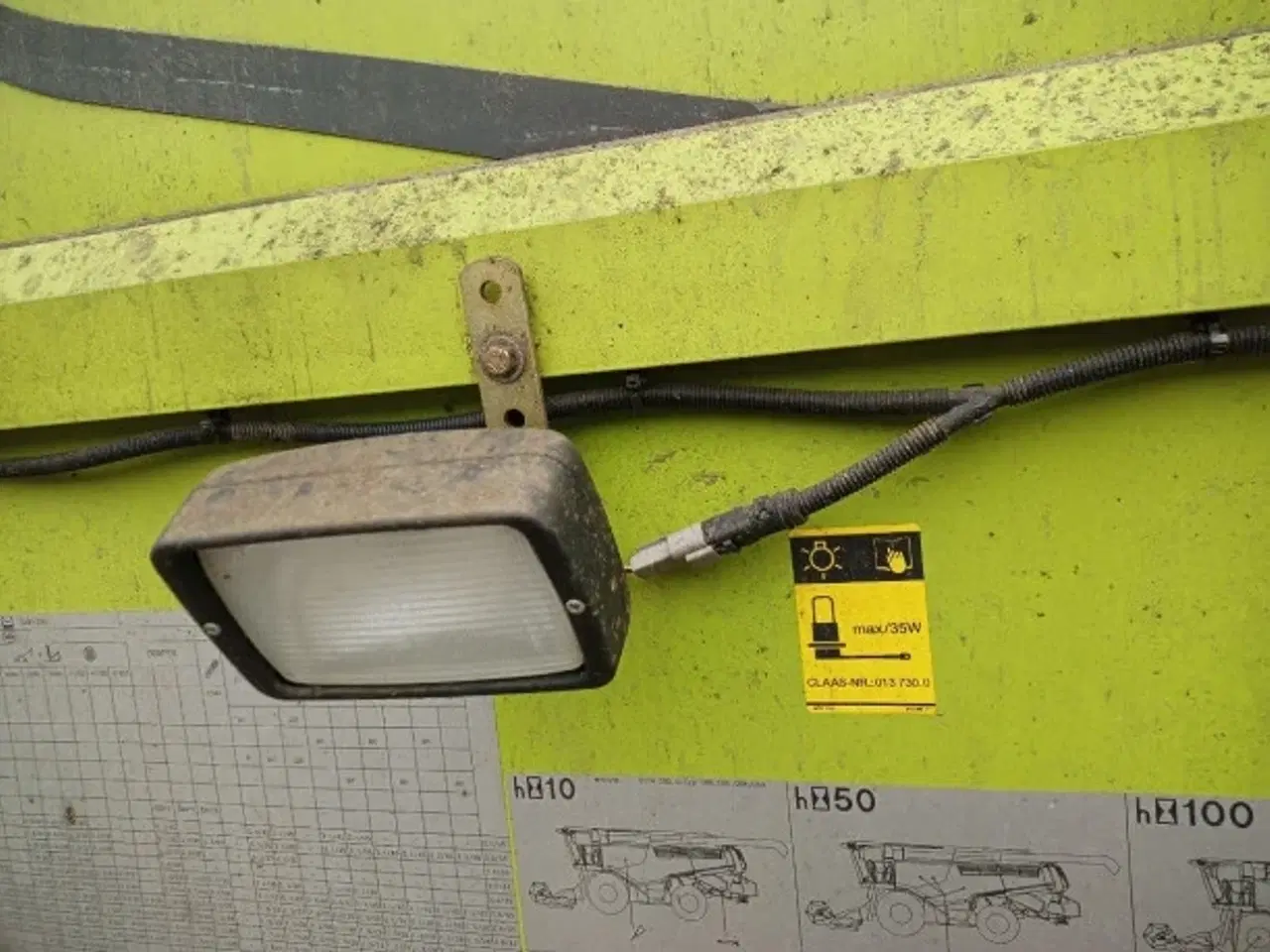 Billede 4 - Claas Lexion 780 Sideskærm 18043100
