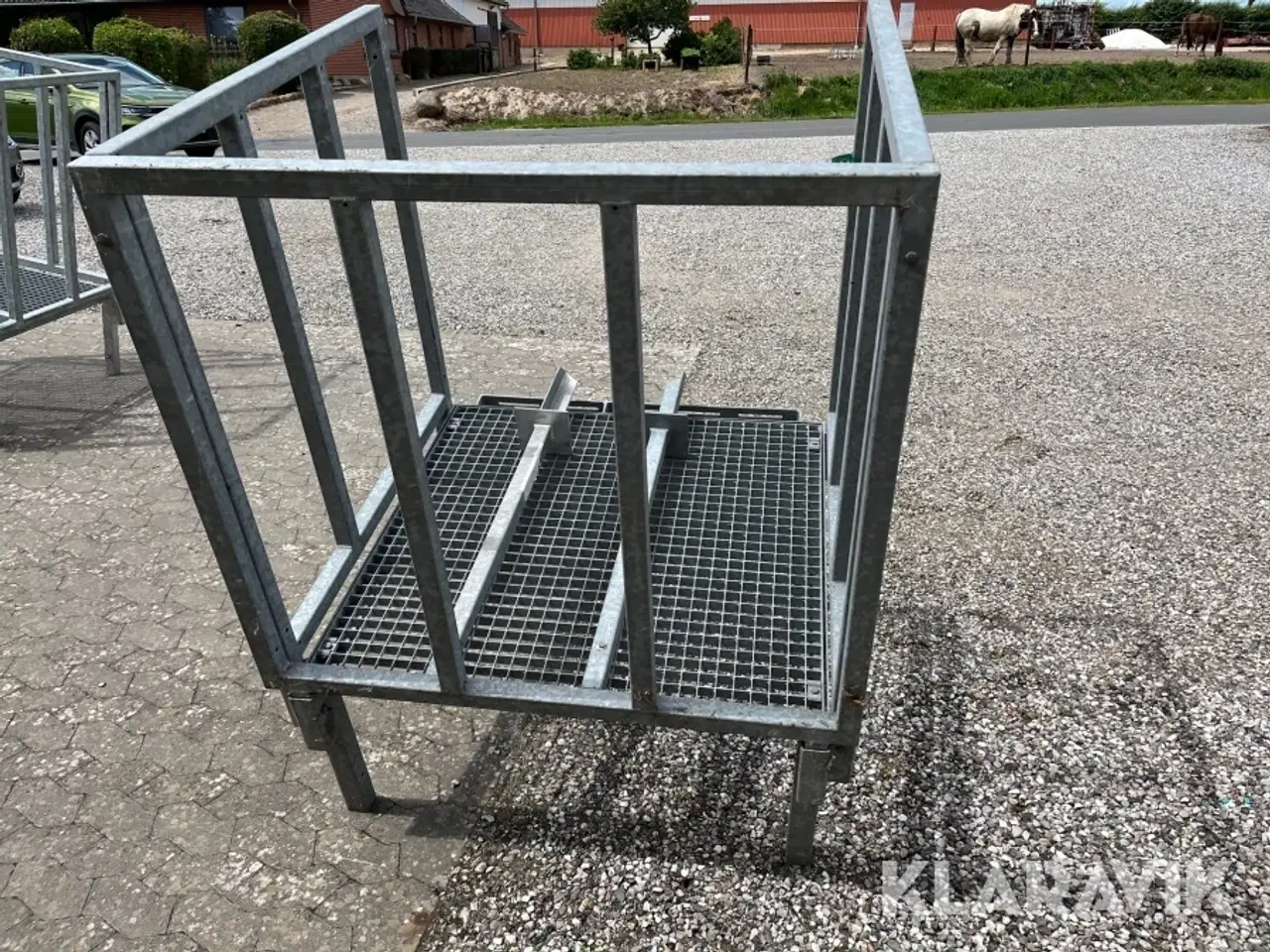 Billede 4 - Rapo cylinderstativ  galvaniseret