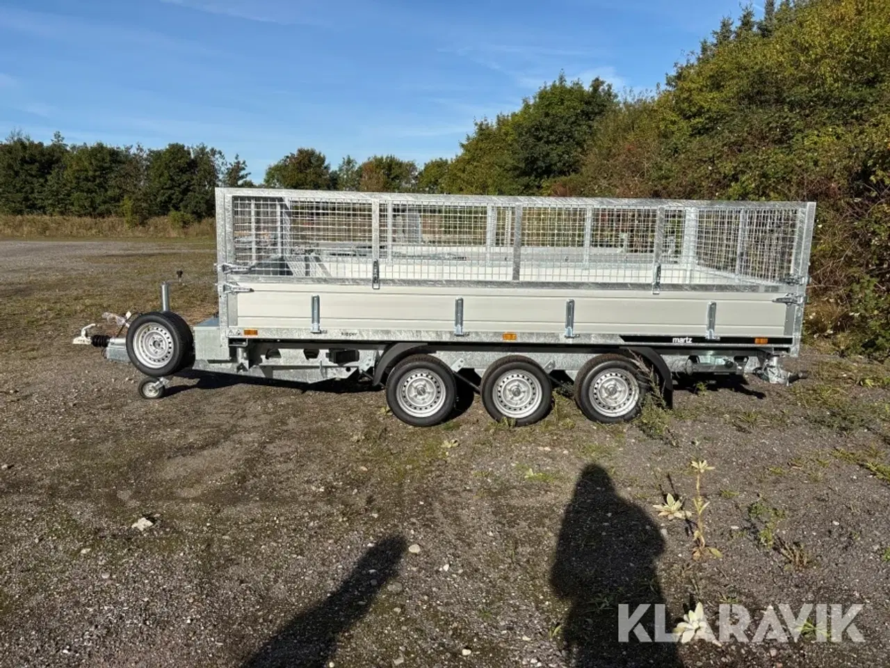 Billede 2 - Tiptrailer Martz Kipper 400/3 C S 3.5t5T