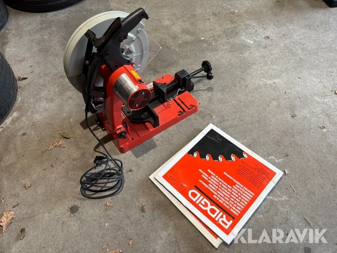 Billede 3 - Metal kapsav Ridgid 590 L