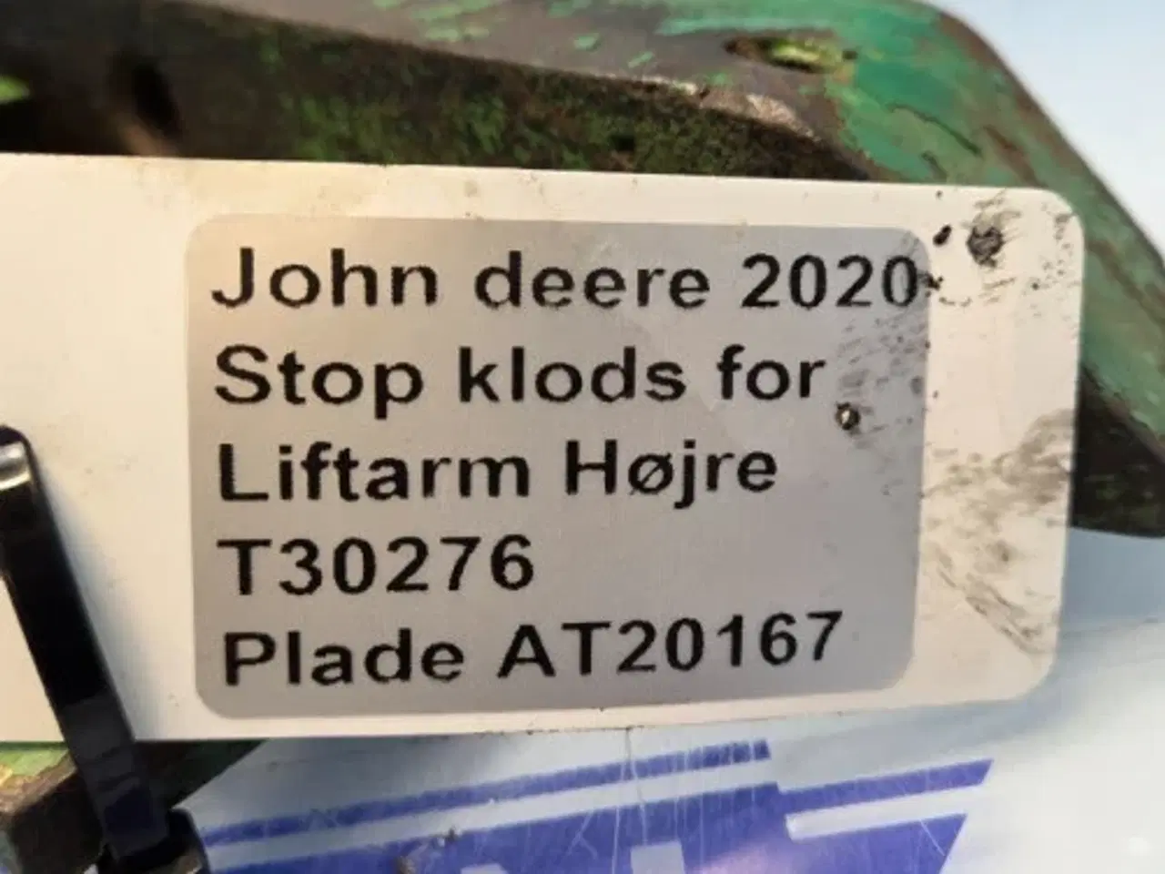 Billede 18 - John Deere 2020 Stopklods T30276