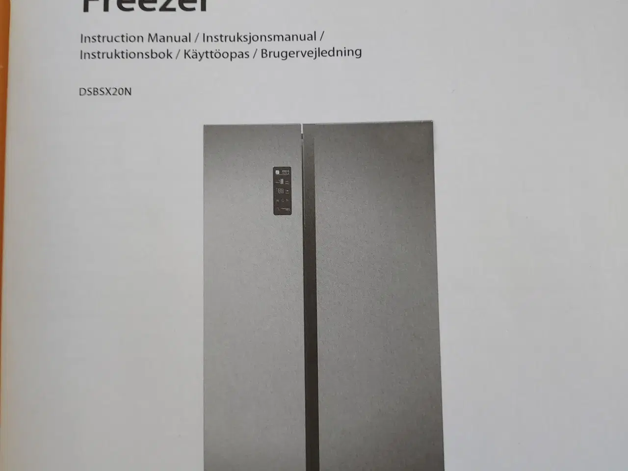 Billede 1 - Amerikanerkøleskab