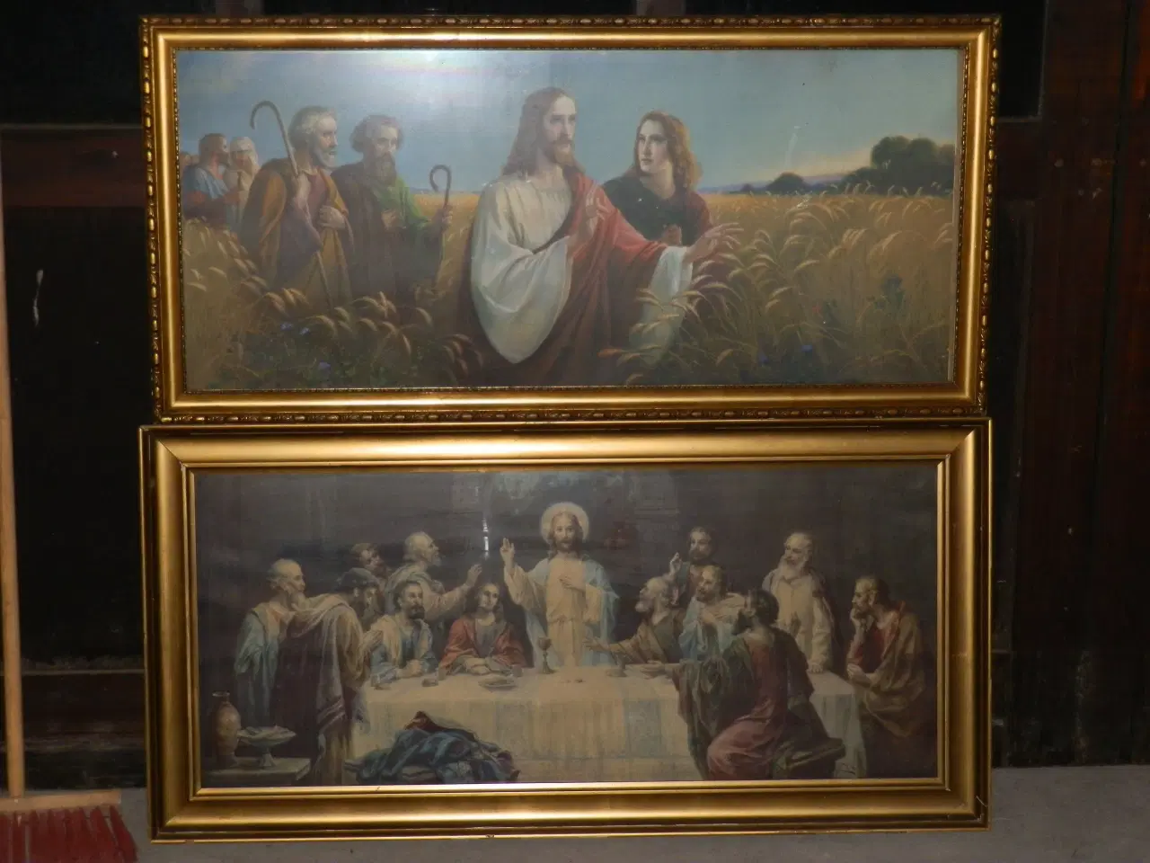 Billede 1 - Store billeder af Jesus og disciplene