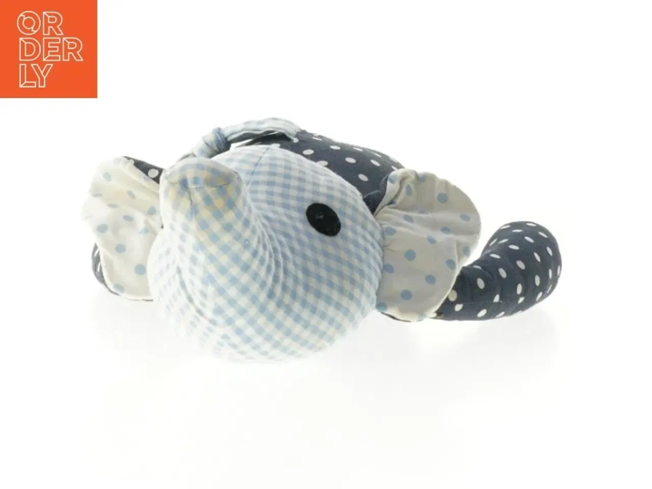 Billede 3 - Tern- og prikket bamse elefant fra Franck Fischer (str. 31 cm)