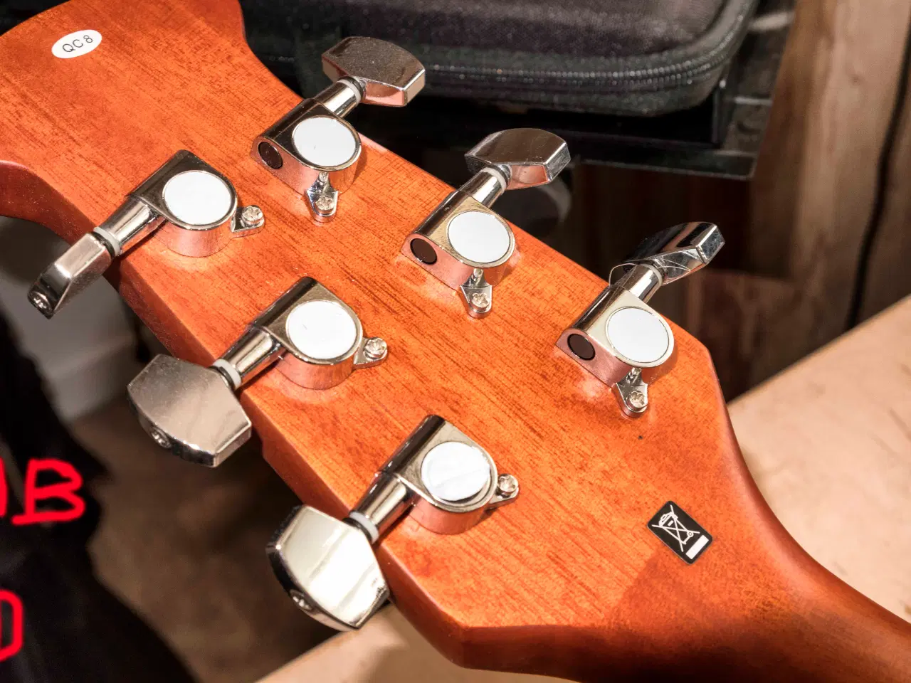 Billede 3 - Guitar mekanik   3+3 chrome (no Locking).