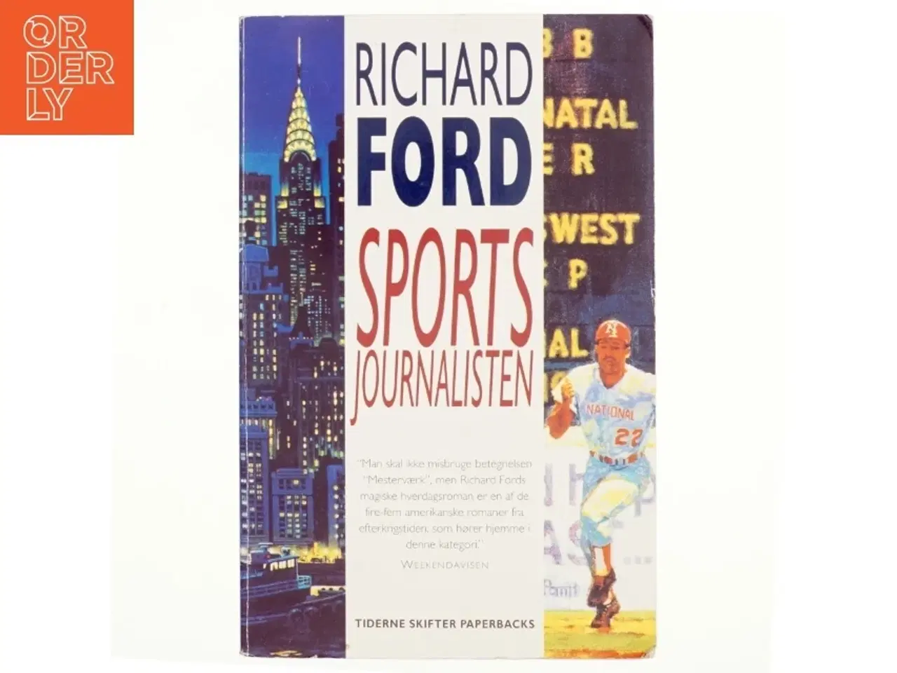 Billede 1 - Sportsjournalisten : roman af Richard Ford (Bog)