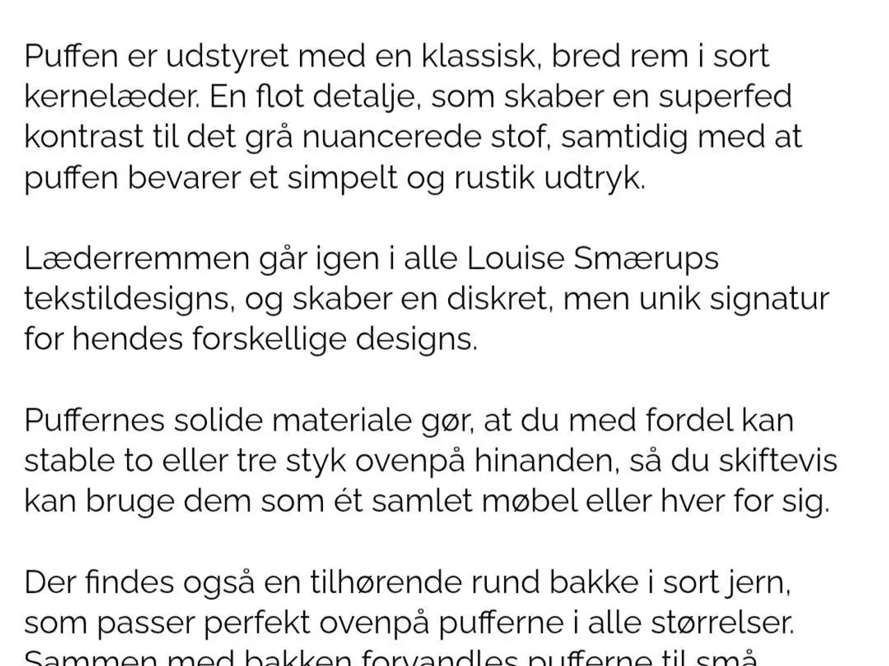 Billede 3 - Louise Smærup puf
