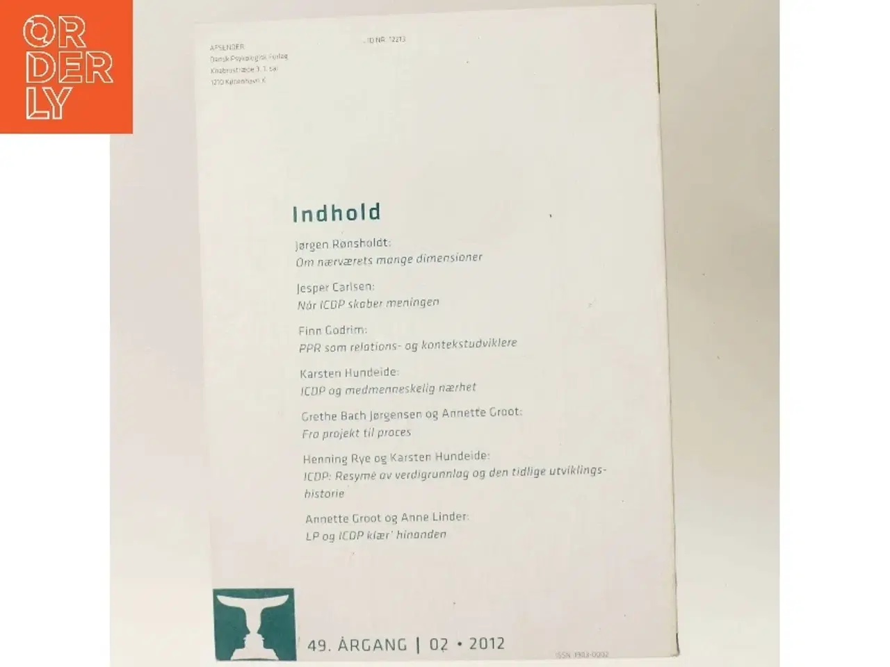 Billede 3 - Pædagogisk Psykologisk Tidsskrift: ICDP af Jørgen Rønsholdt (Bog)