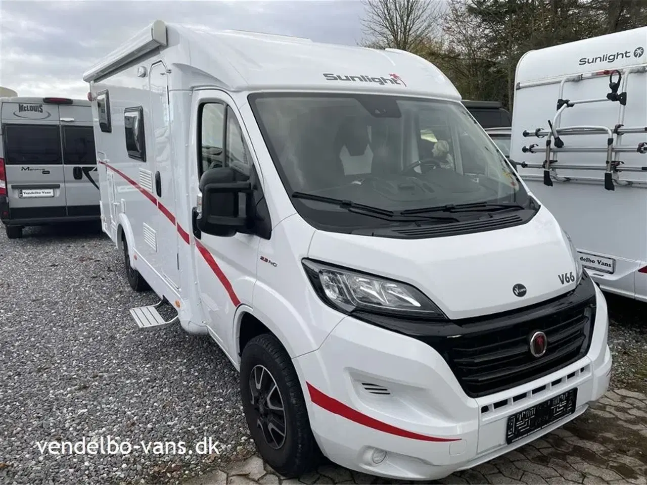 Billede 1 - 2020 - SunLight VAN V66   Enkeltsenge over garagen - kun 6,6 m lang