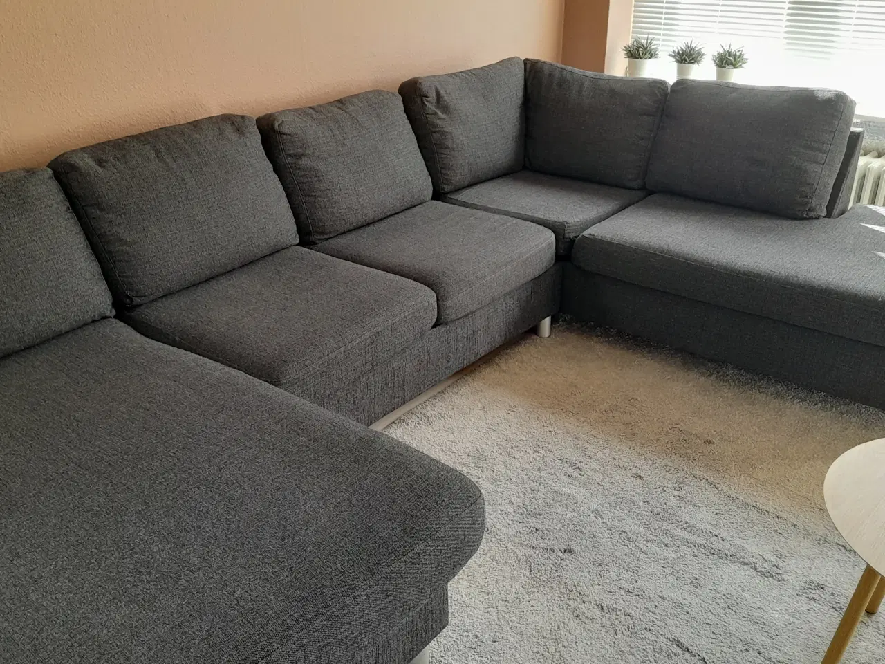 Billede 1 - Sofa med chaiselong
