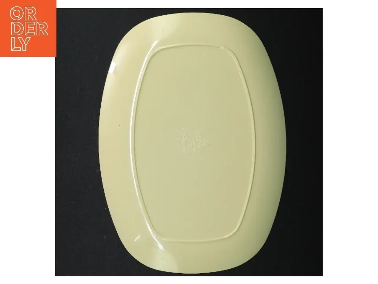 Billede 4 - RICE tallerken med sommerfugletryk fra Rice (str. 30 x 21 cm)