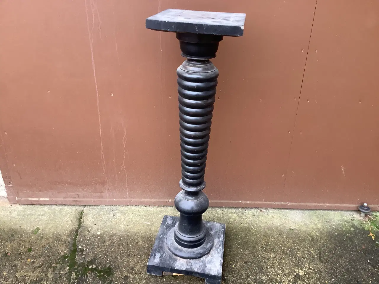 Billede 1 - Pidistal ( opsats ) til blomster krukke 