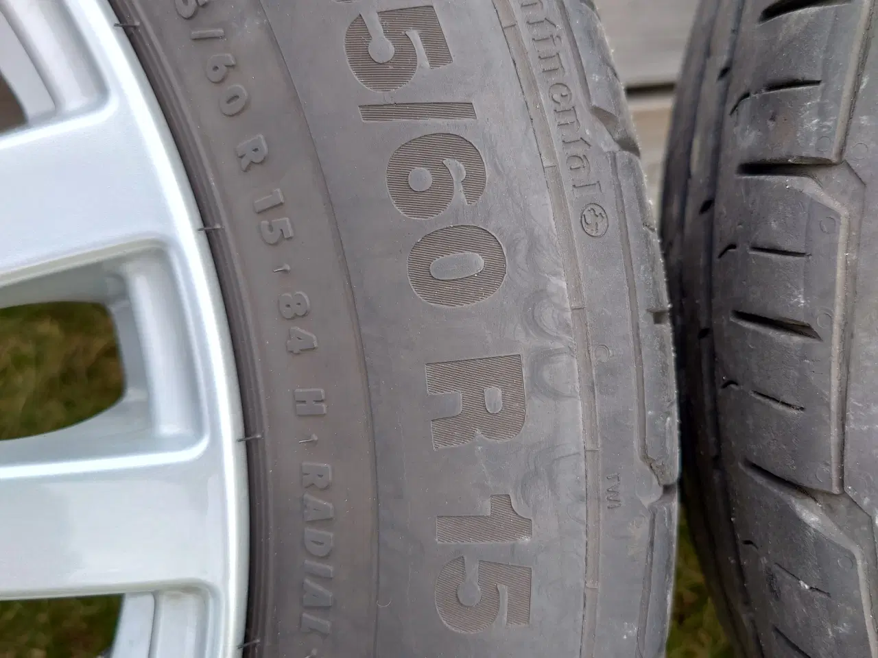 Billede 11 - Dezent TC Silver alufælge med Conti dæk