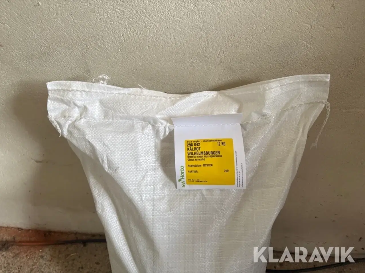 Billede 3 - Kålroe frø SW Horto 12 kg