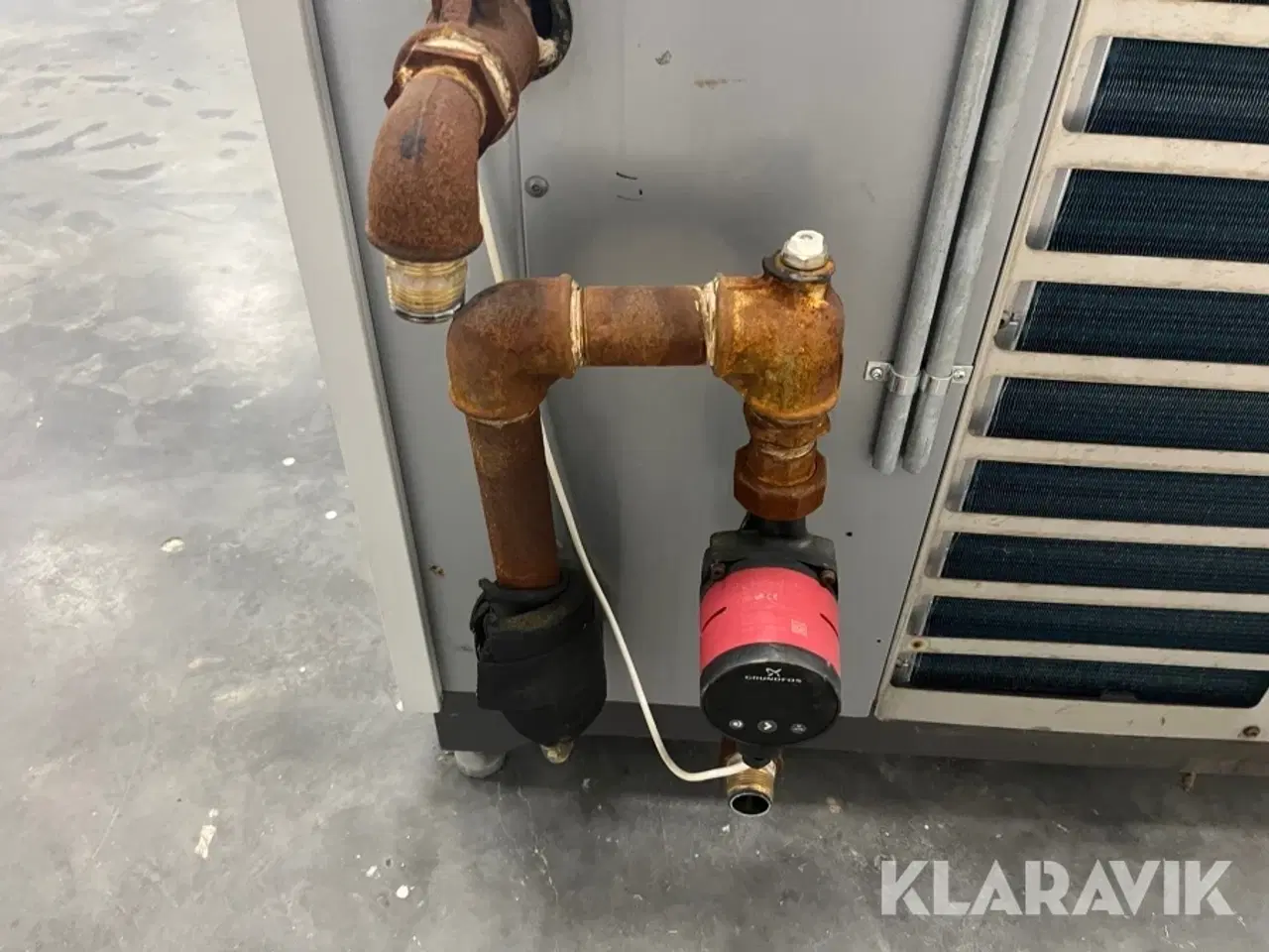 Billede 4 - Varmepumpe med styring Metro Therm Metroair 14 luft til vand