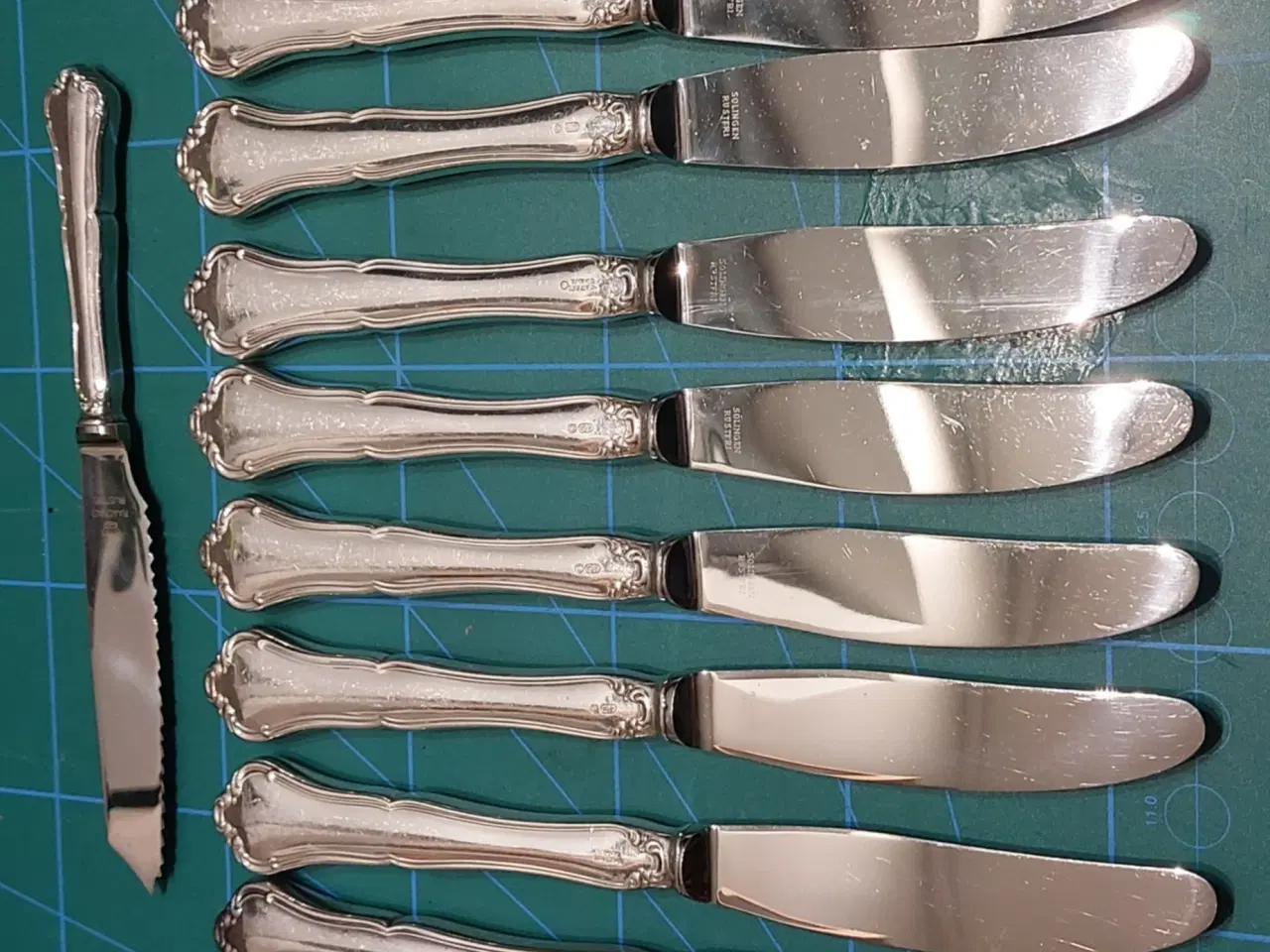 Billede 1 - anne marie pletsølv knive sælges