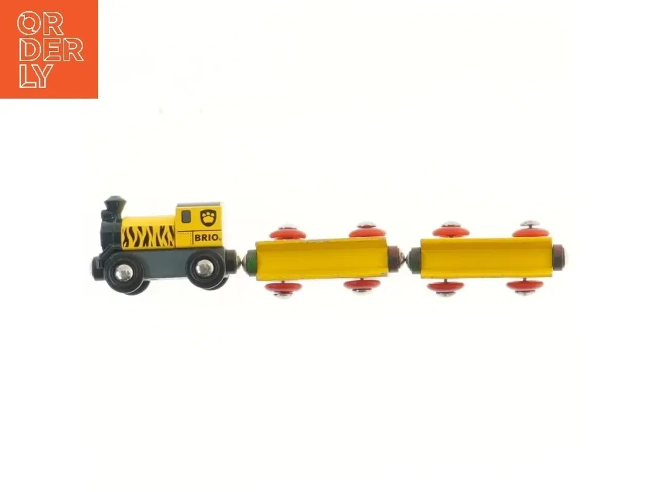 Billede 1 - Trælegetøj tog fra Brio (str. 24 cm)