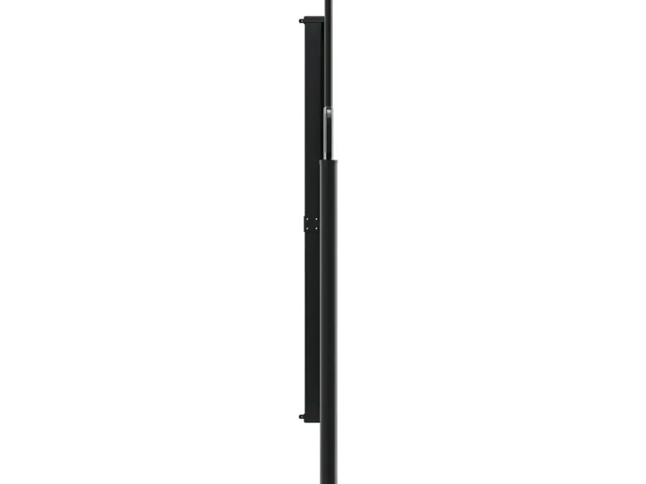 Billede 4 - Sidemarkise 160x500 cm sammenrullelig sort