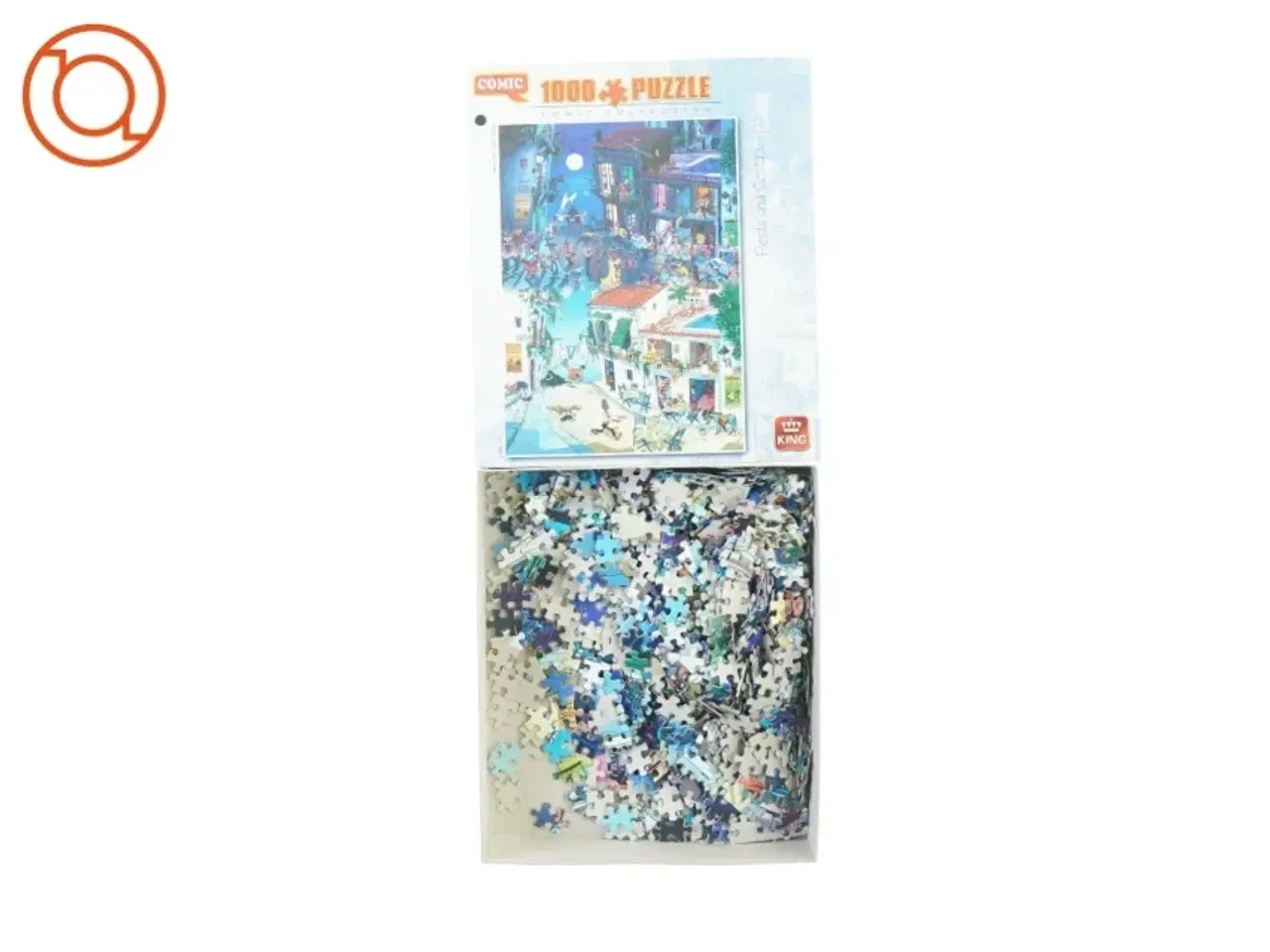 Billede 2 - Puslespil, 1000 fra King (str. 23 x 28 cm)