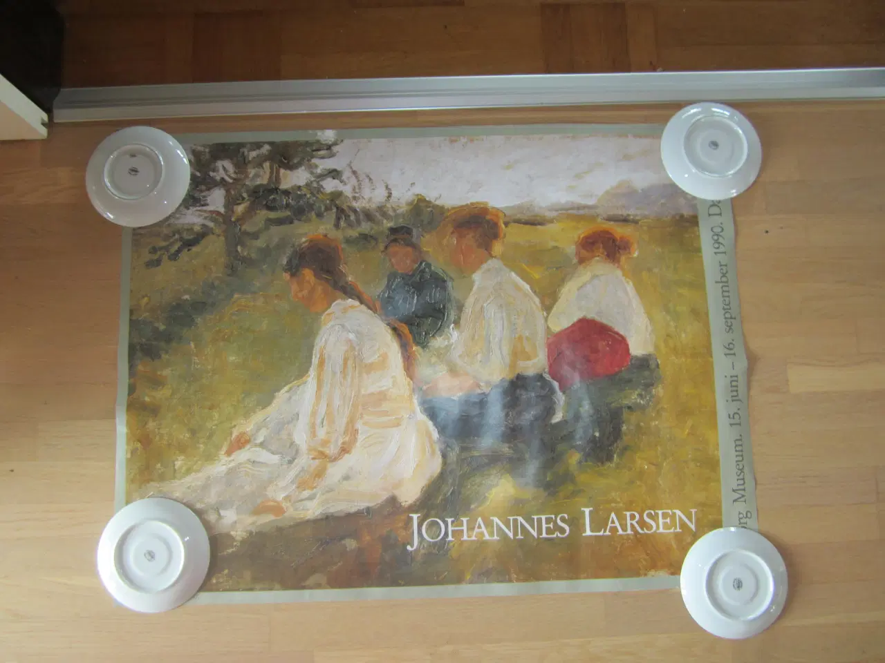 Billede 2 - Flot plakat af Johannes Larsen 60x80 cm