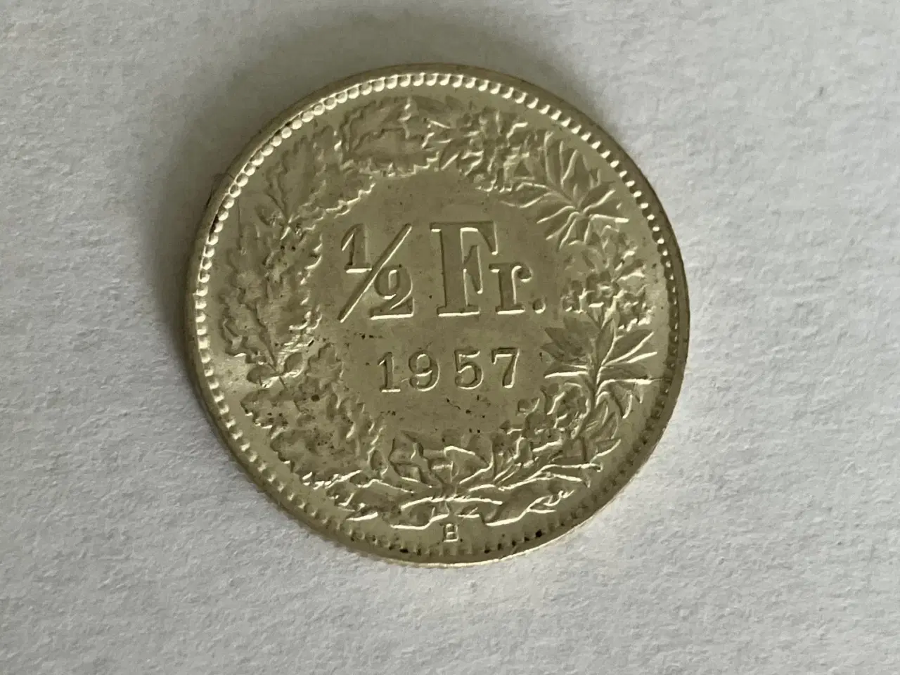 Billede 1 - 1/2 Franc Switzerland 1957