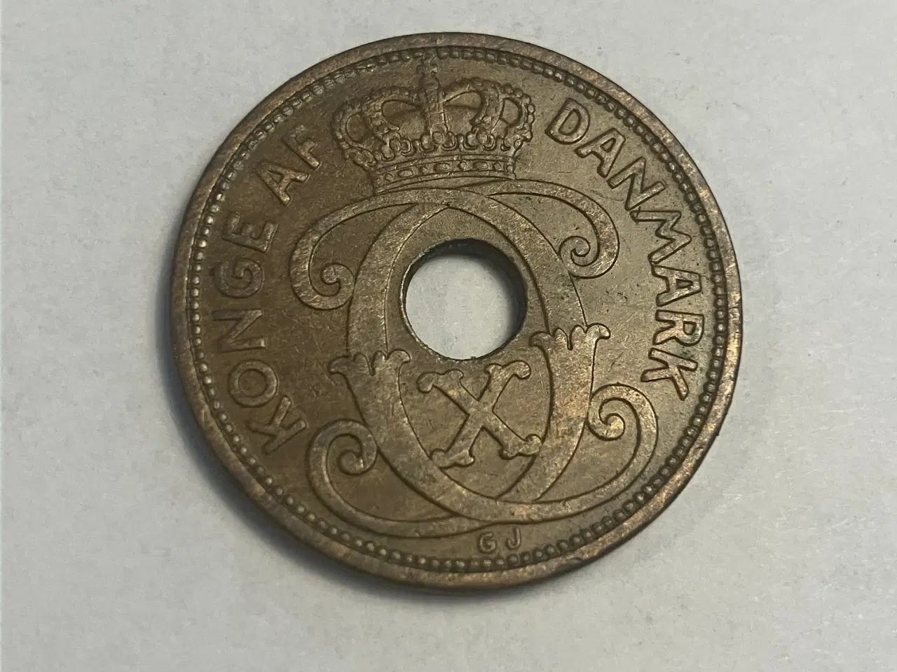 Billede 2 - 5 Øre 1938 Danmark