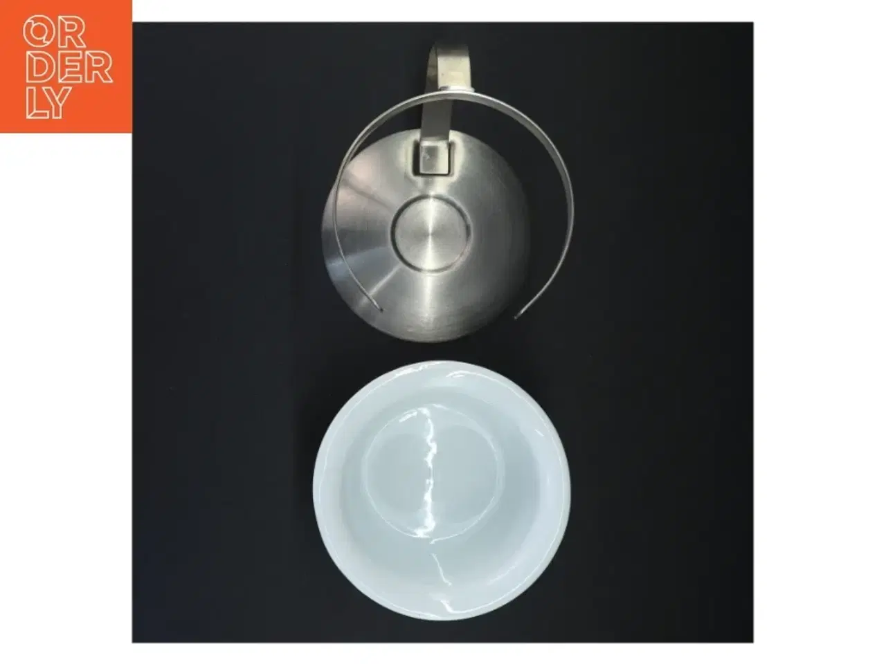 Billede 6 - Kop med holder (str. 17 x 17 x 13,5 cm)
