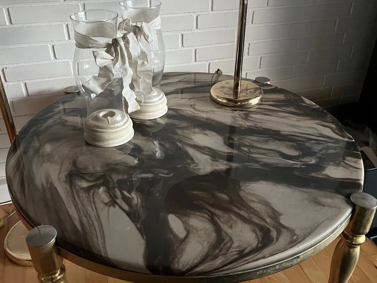 Billede 1 - Sofabord med marmor 