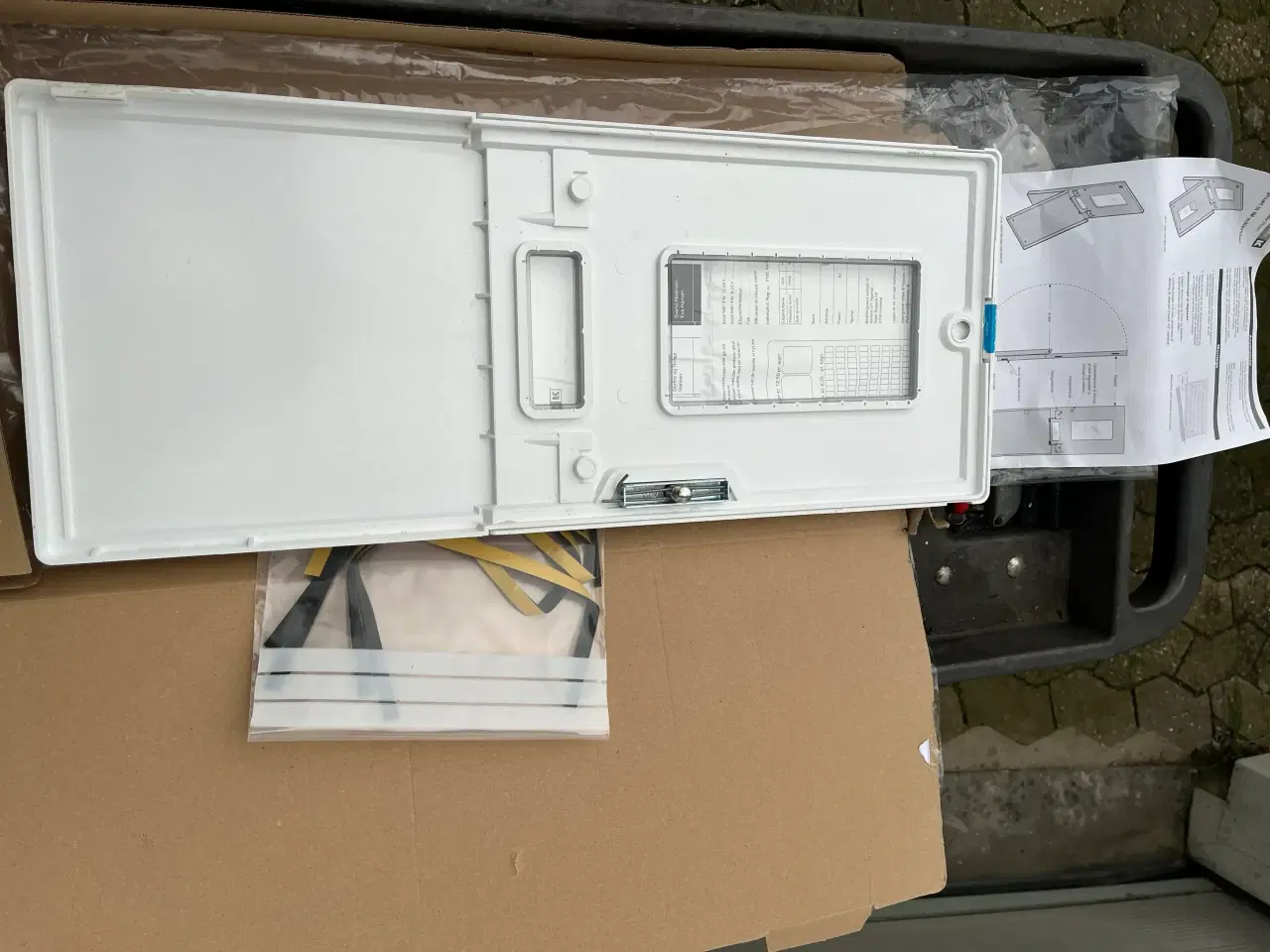 Billede 1 - LK lågesæt med pakningsstrimler og aflæsningsrude