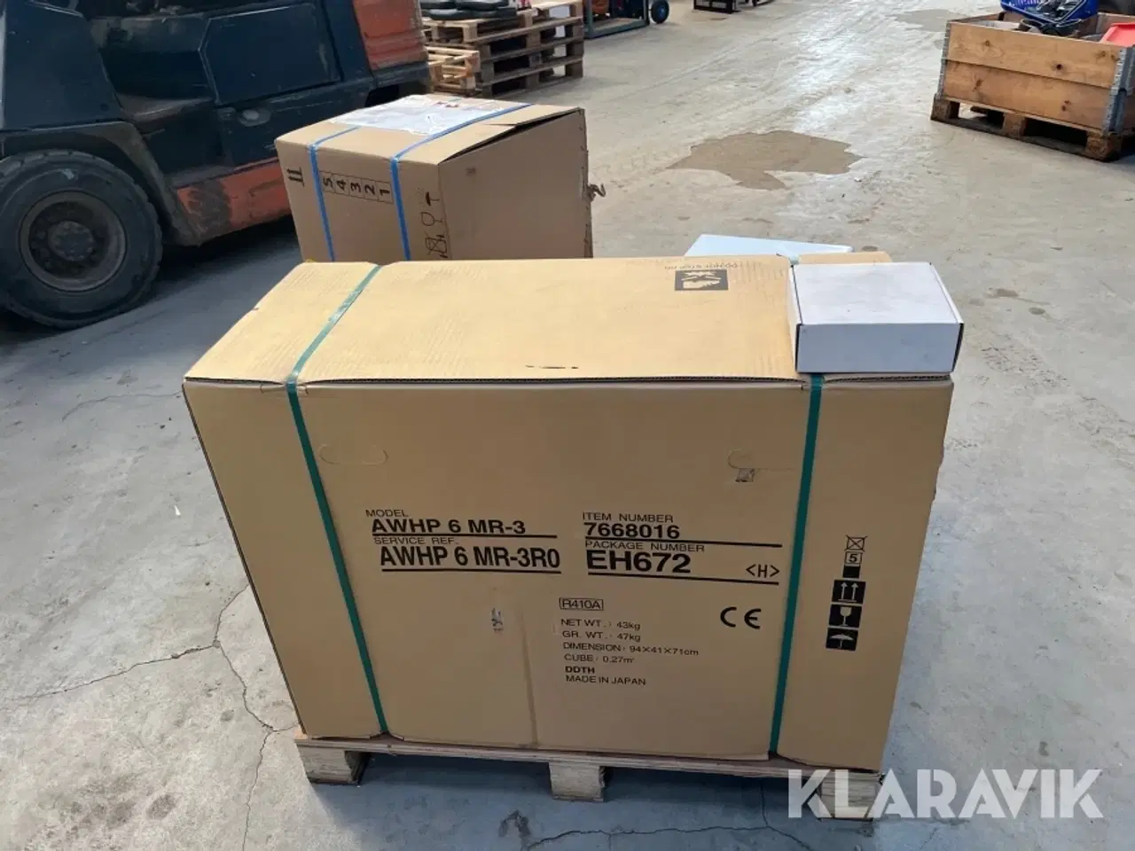 Billede 5 - Varmepumpe inde/ude med 60 liters varmtvandsbeholder.