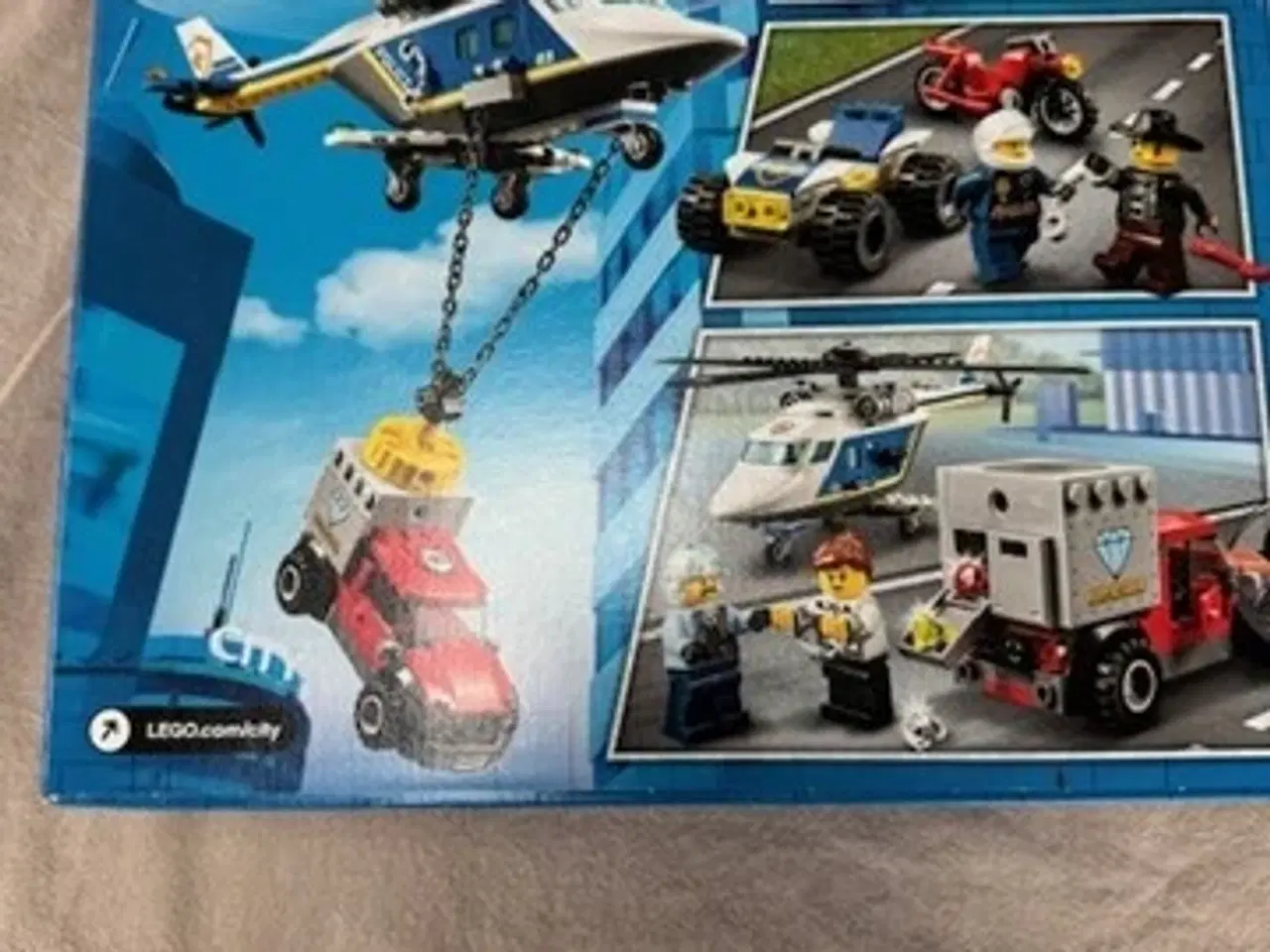 Billede 2 - LEGO City 60243 Police Helicopter – NY & UÅBNET