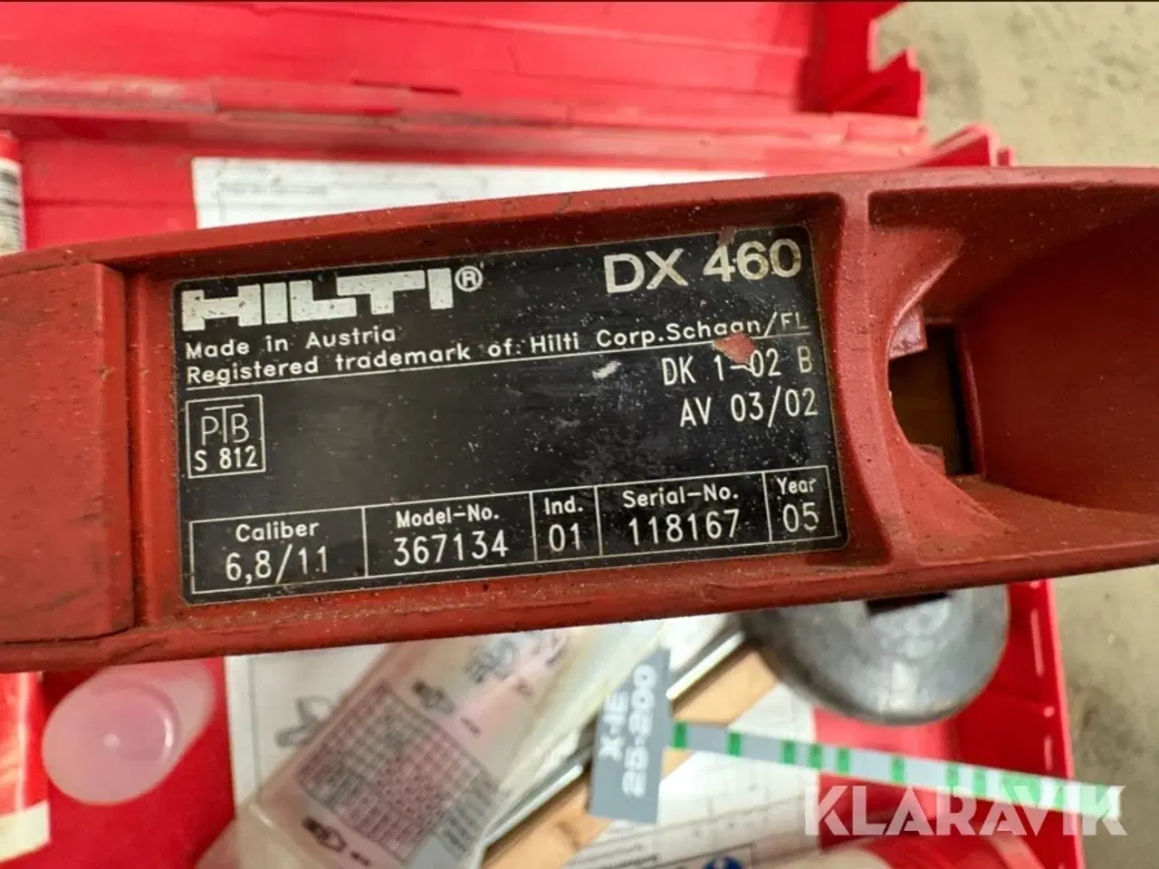 Billede 3 - Boltepistol Hilti DX 460