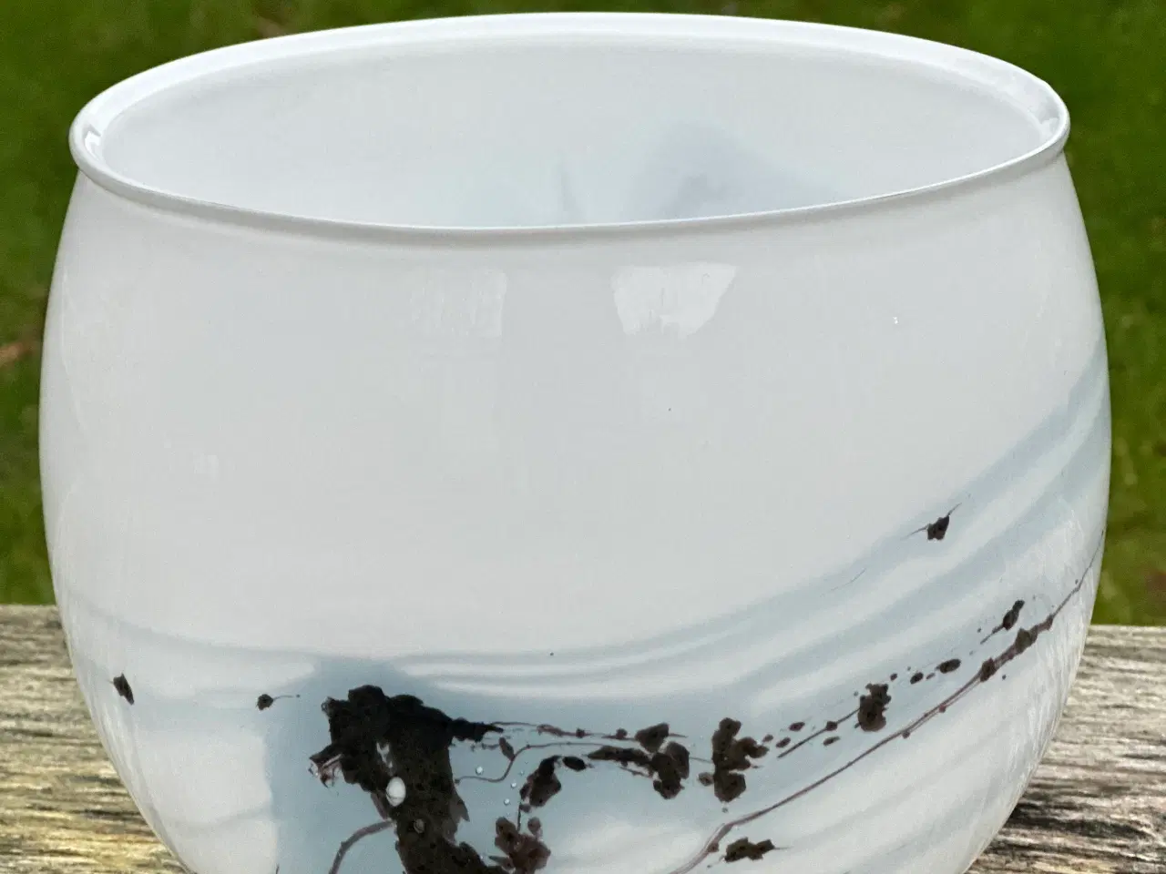 Billede 1 - Atlantis glas urtepotte fra Holmegaard