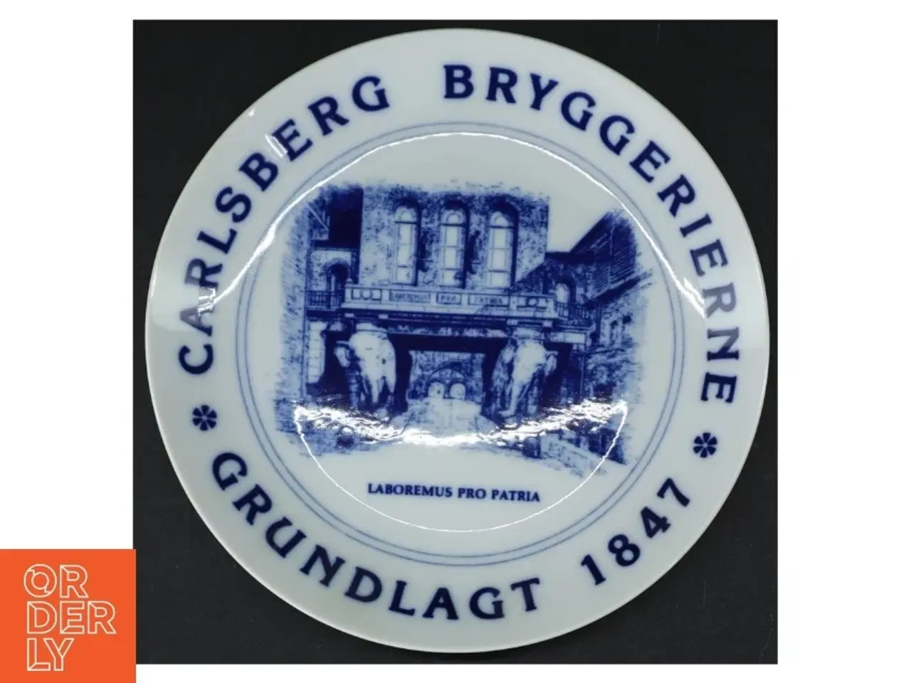 Billede 1 - Carlsberg Bryggerierne samleobjekt tallerken (str. 19 cm)