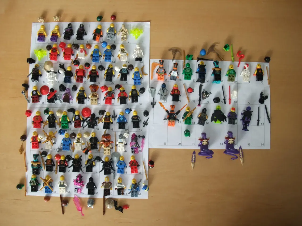 Billede 8 - Lego Ninjago Figurer 