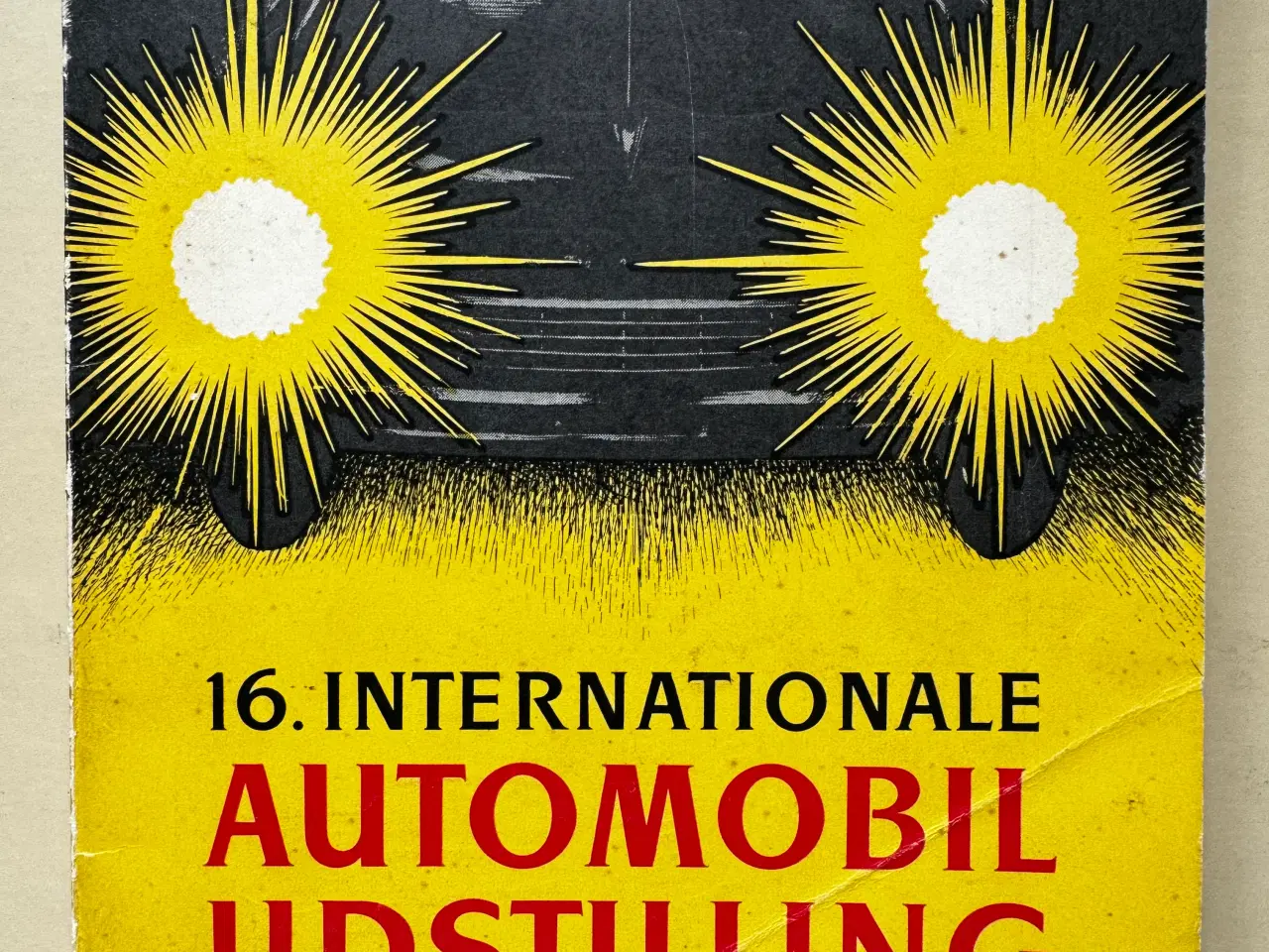 Billede 1 - 16. Int.  AUTOMOBILUDSTILLING i FORUM 1958