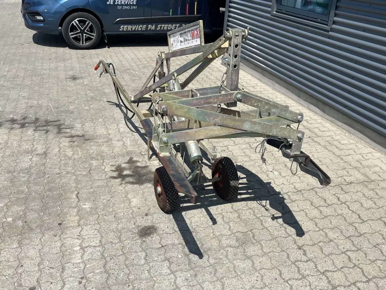Billede 2 - - - - Stor flise ligger vogn til sf sten mm.