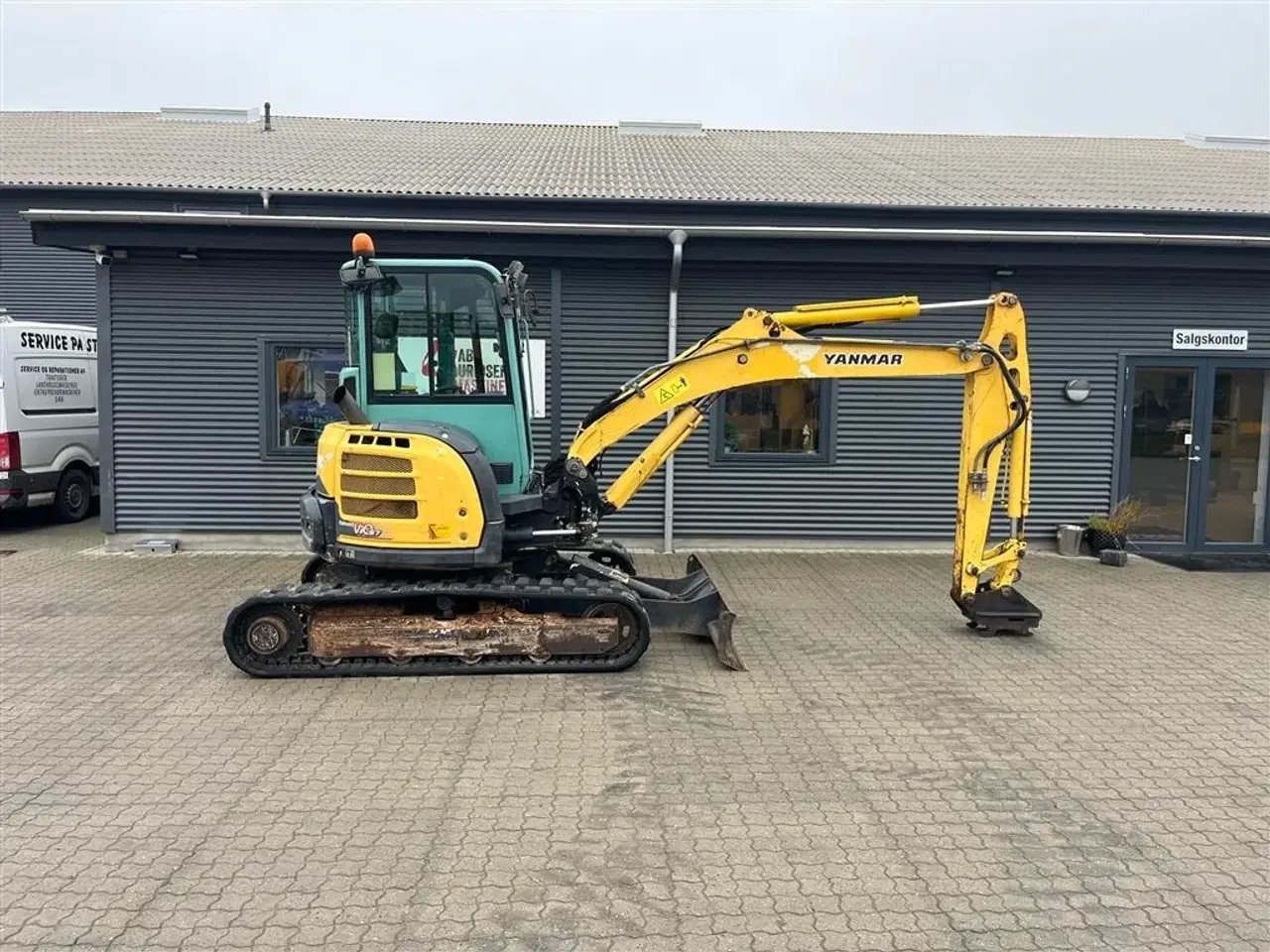 Billede 1 - Yanmar Vio57 U hydraulisk skovl skifte