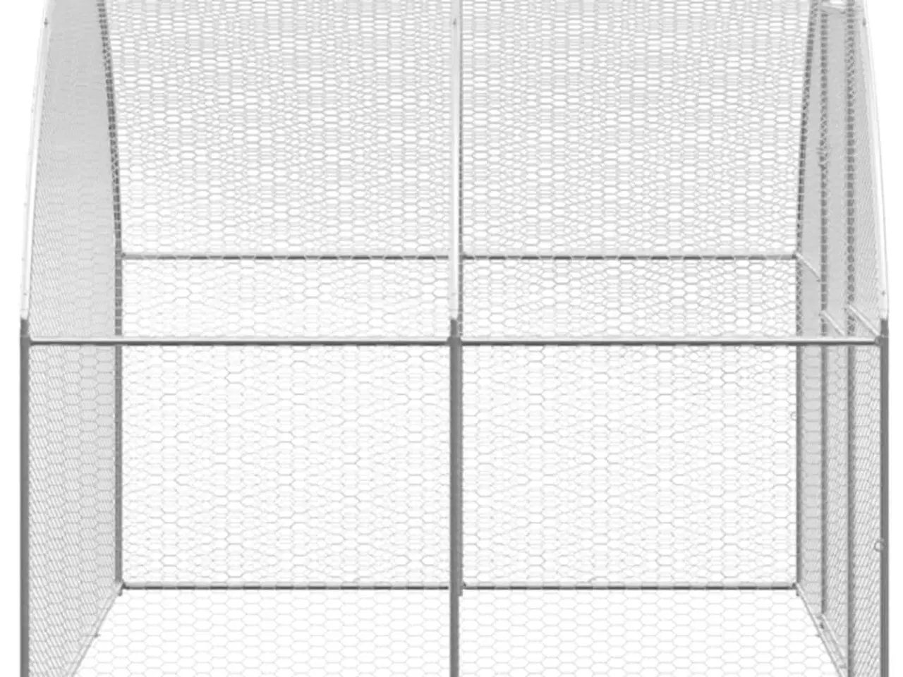 Billede 8 - Hønsehus 3x2x2 m galvaniseret stål