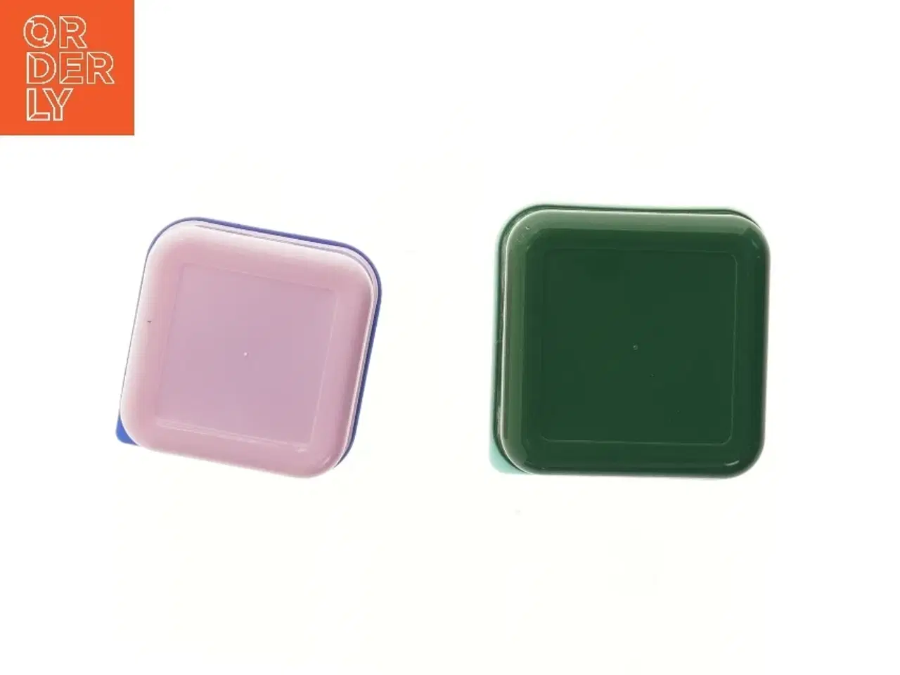 Billede 3 - Snackbeholdere (str. 5,5x11,5x11,5 og 4,5x10x10 cm)